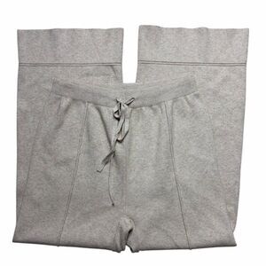 Shop Stevie Tan Knit Wide Leg Pants Size Small